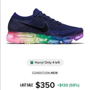 Vapor max fly knit be true